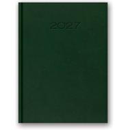 Kalendarz książkowy dzienny 2027 Zielony