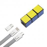 Kabel USB Color click&go, mix