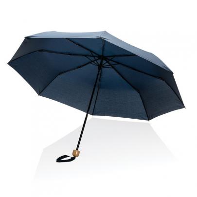 Mały bambusowy parasol 20.5" Impact AWARE rPET