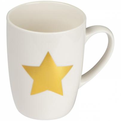 Kubek porcelanowy z gwiazdką 300 ml