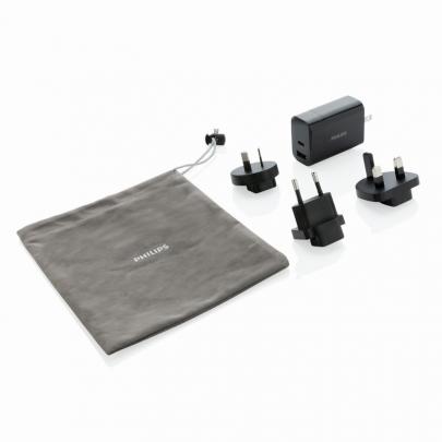 Uniwersalna ładowarka Philips 30W, adapter podróżny