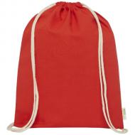 Plecak ściągany sznurkiem Orissa z bawełny organicznej z certyfikatem GOTS o gramaturze 140 g/m²