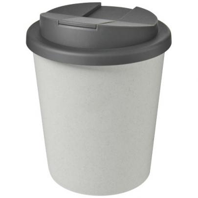 Kubek Americano® Espresso Eco z recyklingu o pojemności 250 ml z pokrywą odporną na zalanie