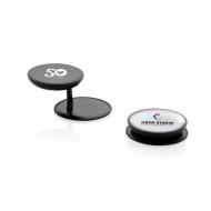 Stojak do telefonu Stick 'n Hold, uchwyt, organizer do kabli
