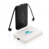 Power bank 5000 mAh, zintegrowany kabel 3 w 1