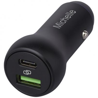 Pilot 55 W USB-C/USB-A podwójna ładowarka samochodowa