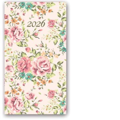 Kalendarz książkowy tygodniowy 2026 Rosarium Soft
