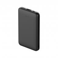 Power bank 5000 mAh ze zintegrowanymi kablami, adapter w komplecie