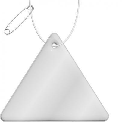 RFX™ reflective odblaskowa zawieszka z TPU, trójkąt
