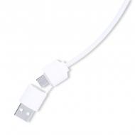 Bambusowy hub USB i USB typu C