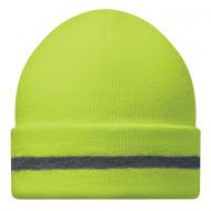 Dwuwarstwowa czapka odblaskowa Beanie z nadrukiem full color