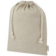 Pheebs torba na prezent z bawełny z recyklingu o gramaturze 150 g/m² i z certyfikatem GRS, duża o po