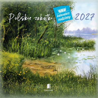 Kalendarz ścienny rodzinny 2027 Polskie zakątki