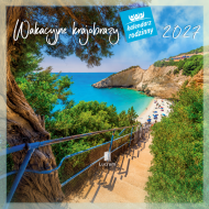 Kalendarz ścienny rodzinny 2027 Wakacyjne krajobrazy