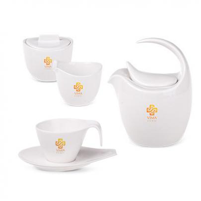 Porcelanowy zestaw kawowy SWAN COFFEE SET