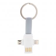 Kabel do ładowania 3 w 1, brelok