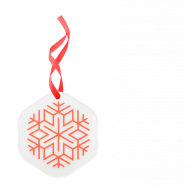 CreaJul personalizowana ozdoba na choinkę ze świątecznym motywem
