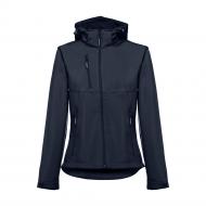 THC ZAGREB WOMEN. Damski softshell z odpinanym kapturem