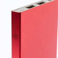 Power bank 4000 mAh z aluminium z recyklingu