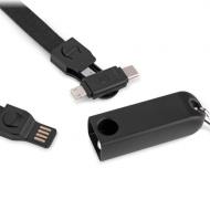 Smycz kabel USB 3 w 1 CONVEE