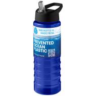 H2O Active® Eco Treble bidon z pokrywką z tutką o pojemności 750 ml