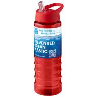 H2O Active® Eco Treble bidon z pokrywką z tutką o pojemności 750 ml