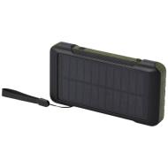 Soldy powerbank solarny o pojemności 10 000 mAh z dynamem wykonany z tworzyw sztucznych pochodzących