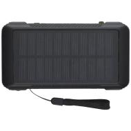 Soldy powerbank solarny o pojemności 10 000 mAh z dynamem wykonany z tworzyw sztucznych pochodzących