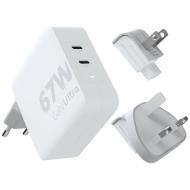 Xtorm XVC2067 GaNUltra ładowarka podróżna o mocy 67 W z kablem USB-C PD 100 W