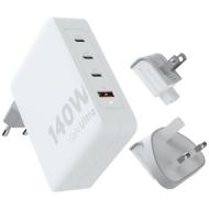 Xtorm XVC2140 GaN Ultra ładowarka podróżna o mocy 140 W z kablem USB-C PD 240 W